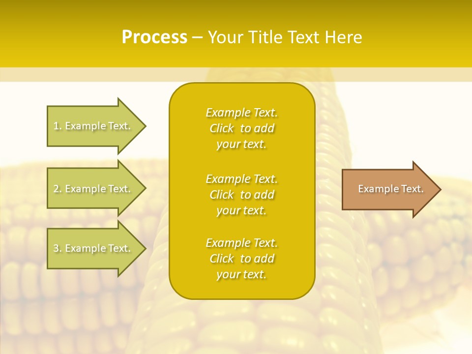 Corn Delicious Culture PowerPoint Template