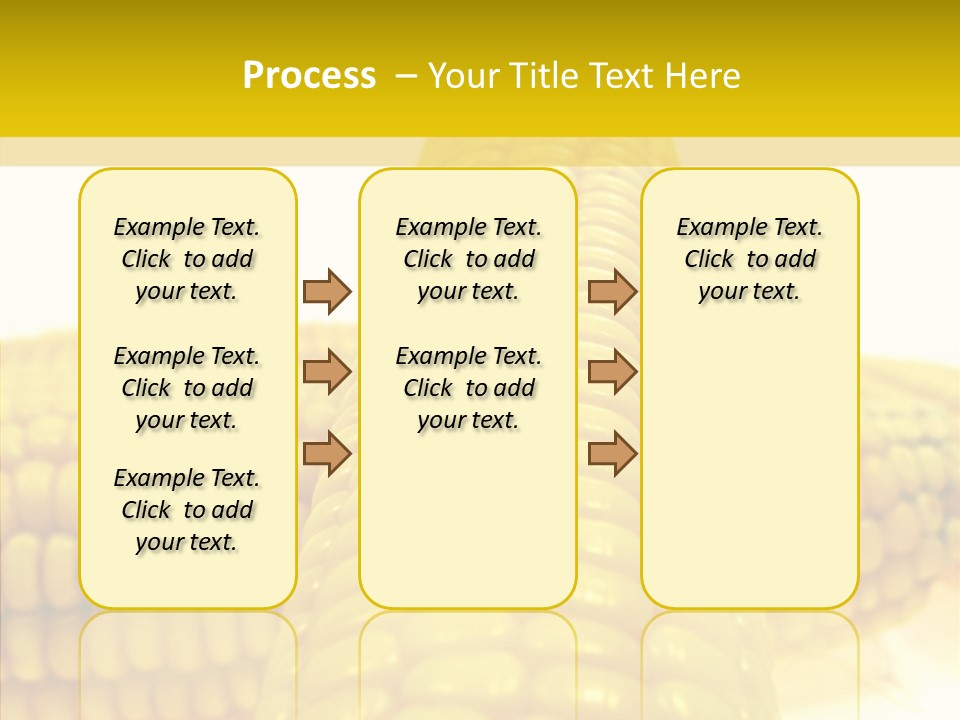 Corn Delicious Culture PowerPoint Template