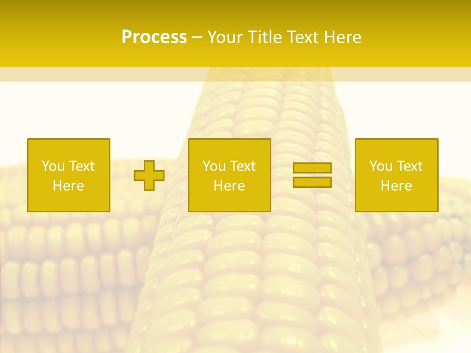 Corn Delicious Culture PowerPoint Template