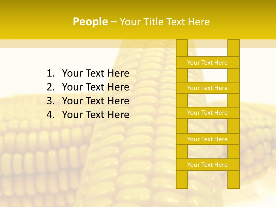 Corn Delicious Culture PowerPoint Template