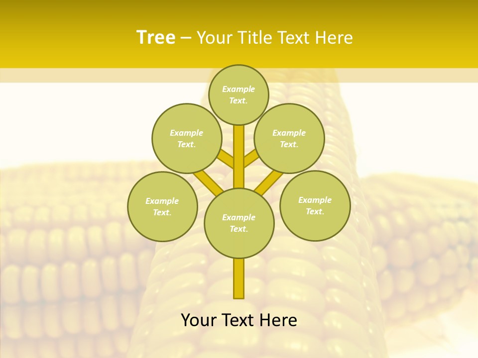 Corn Delicious Culture PowerPoint Template