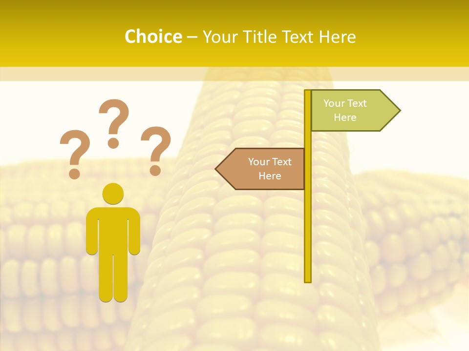 Corn Delicious Culture PowerPoint Template