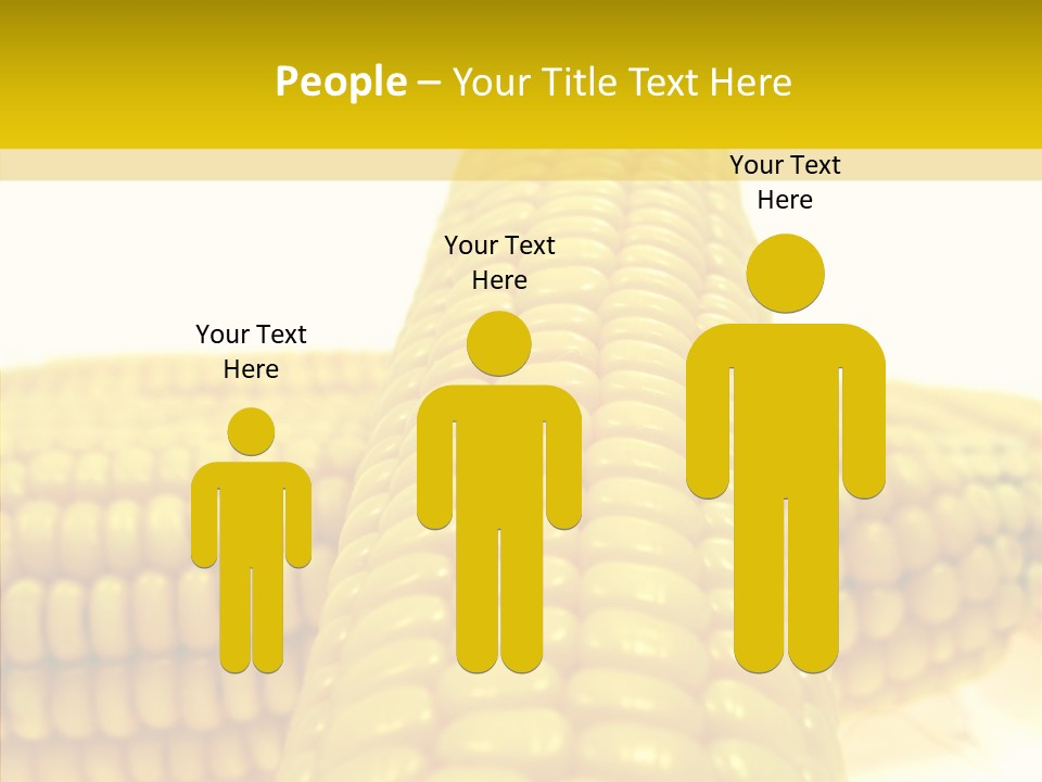 Corn Delicious Culture PowerPoint Template