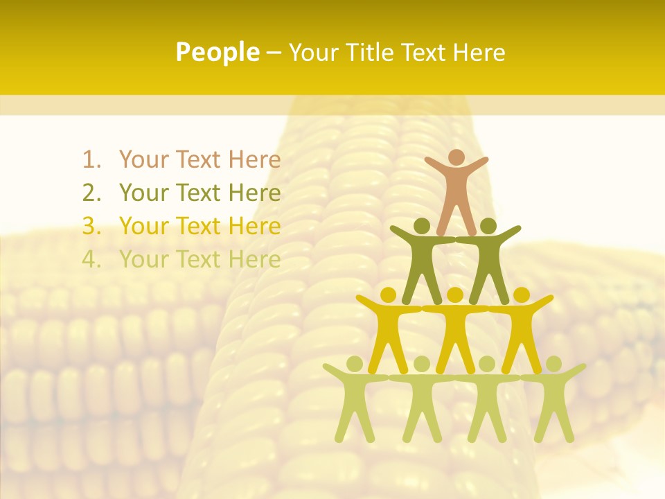 Corn Delicious Culture PowerPoint Template