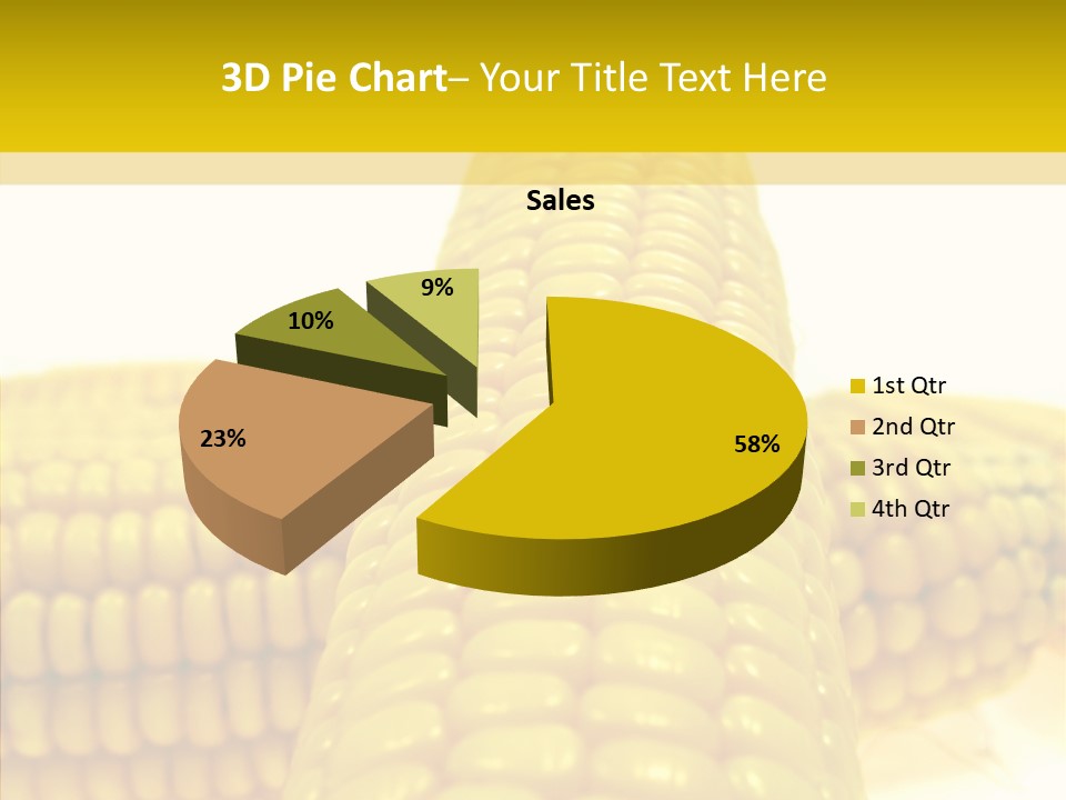 Corn Delicious Culture PowerPoint Template