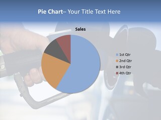 Car Gasoline Disaster PowerPoint Template