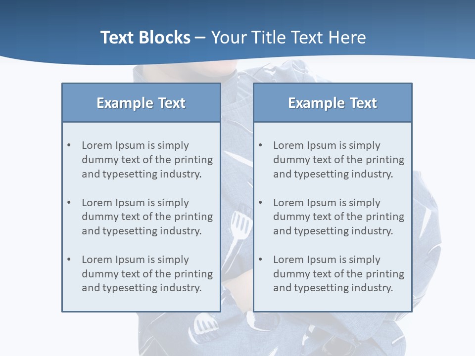 Student Chores Utensil PowerPoint Template