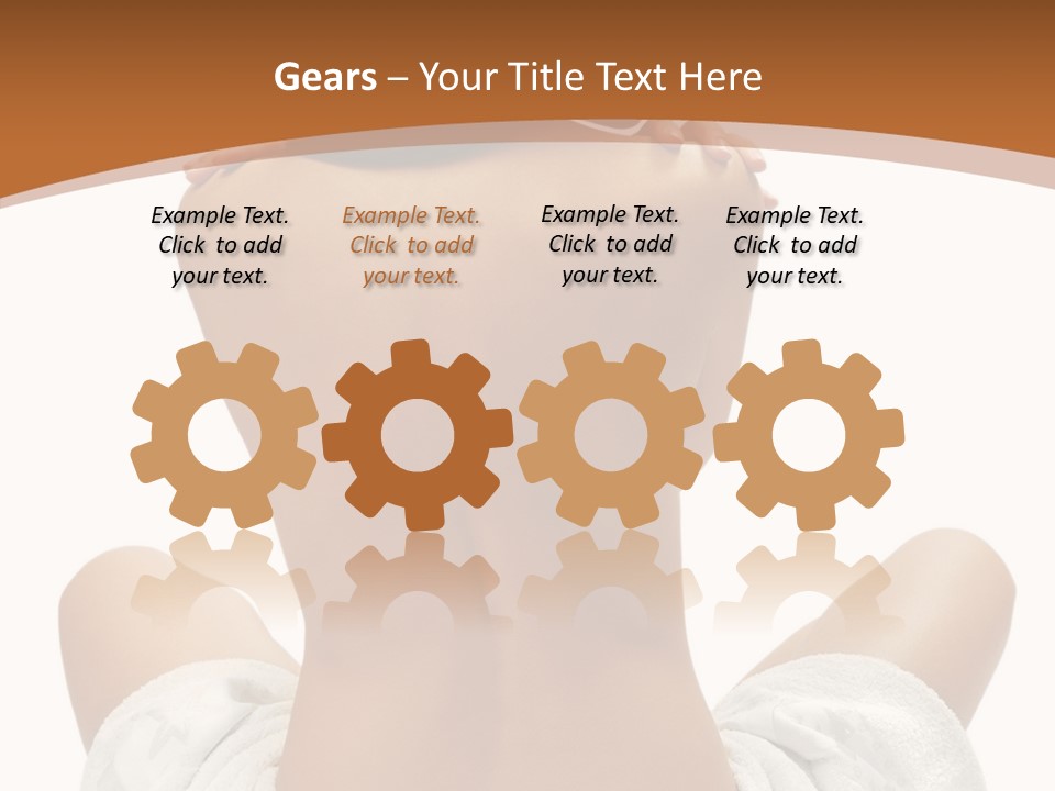 Skin Relaxation Lifestyles PowerPoint Template