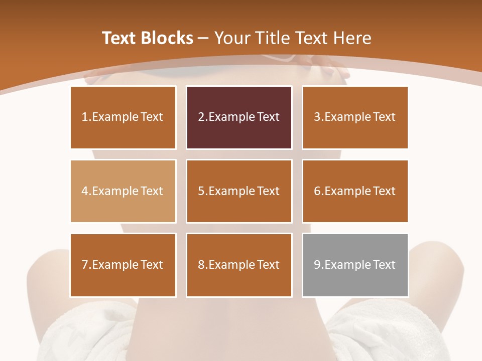 Skin Relaxation Lifestyles PowerPoint Template