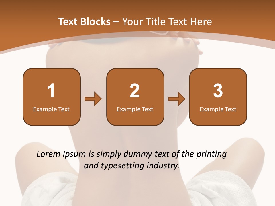 Skin Relaxation Lifestyles PowerPoint Template