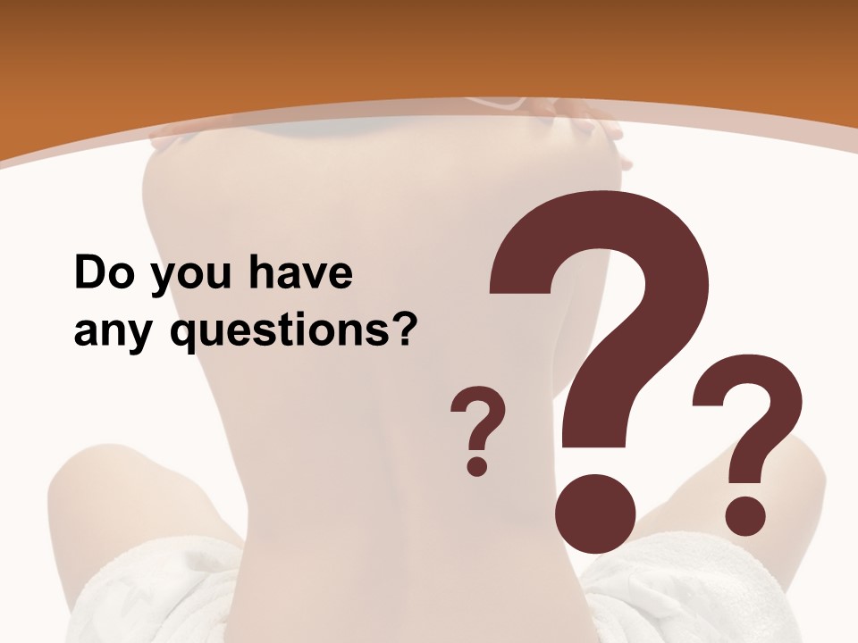 Skin Relaxation Lifestyles PowerPoint Template