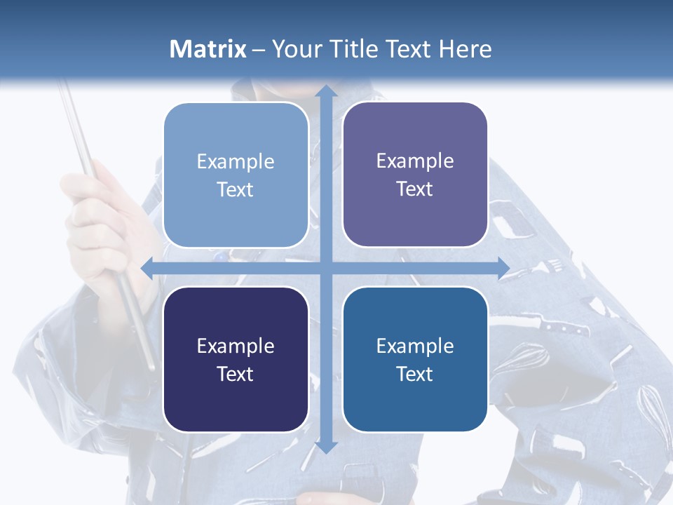 Women Hat Kitchen PowerPoint Template