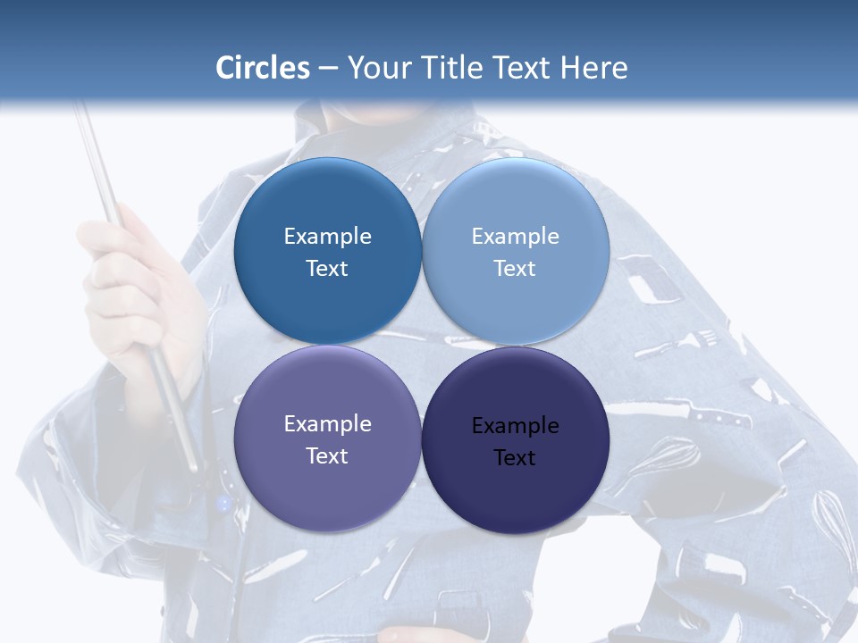 Women Hat Kitchen PowerPoint Template