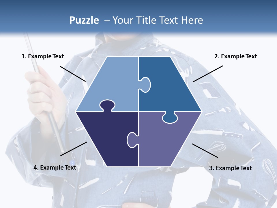 Women Hat Kitchen PowerPoint Template