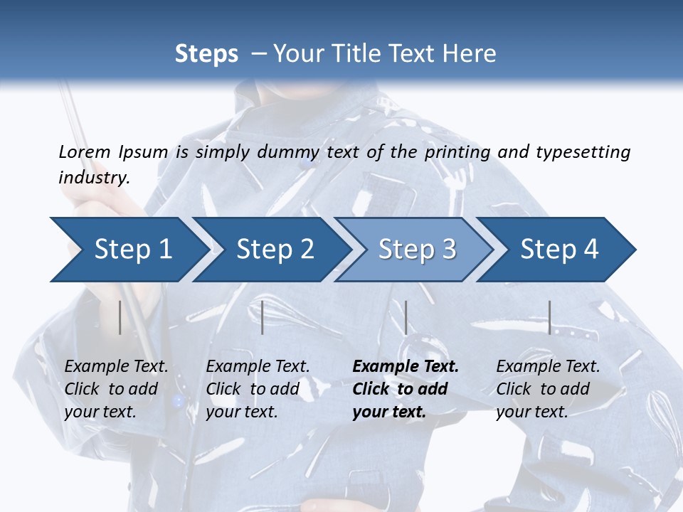 Women Hat Kitchen PowerPoint Template
