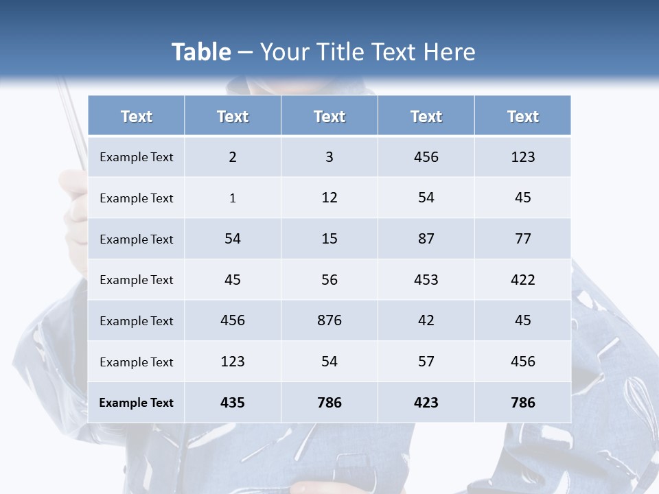 Women Hat Kitchen PowerPoint Template