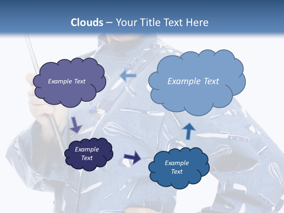 Women Hat Kitchen PowerPoint Template