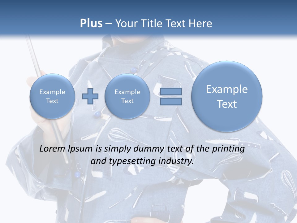 Women Hat Kitchen PowerPoint Template