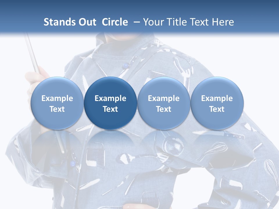 Women Hat Kitchen PowerPoint Template