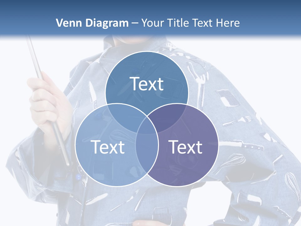 Women Hat Kitchen PowerPoint Template