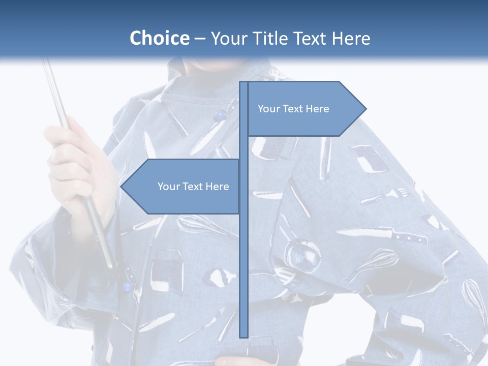 Women Hat Kitchen PowerPoint Template