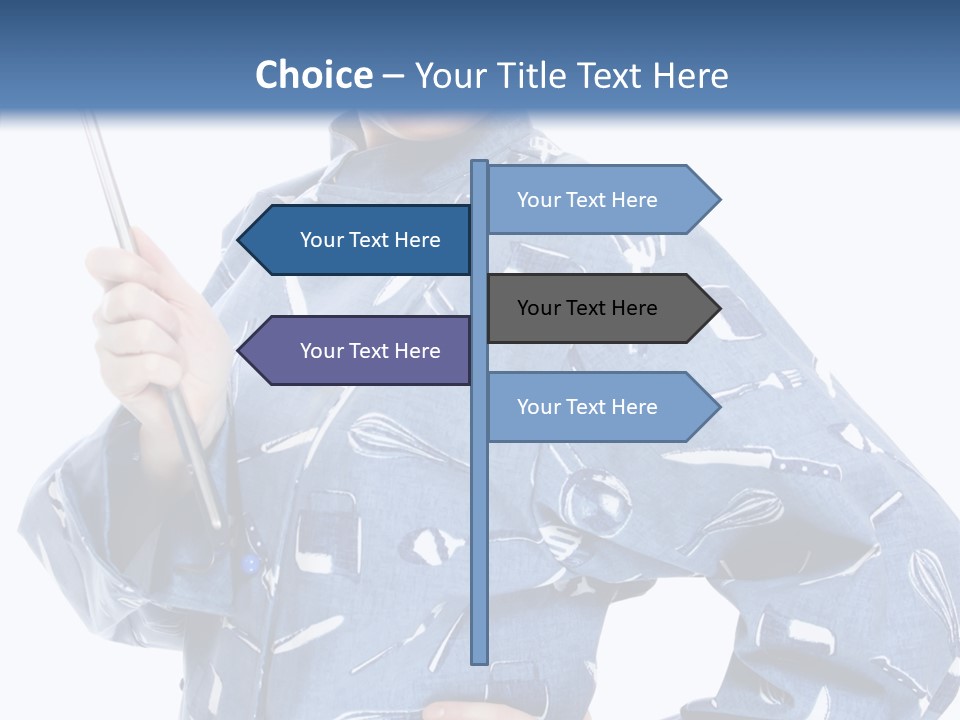 Women Hat Kitchen PowerPoint Template