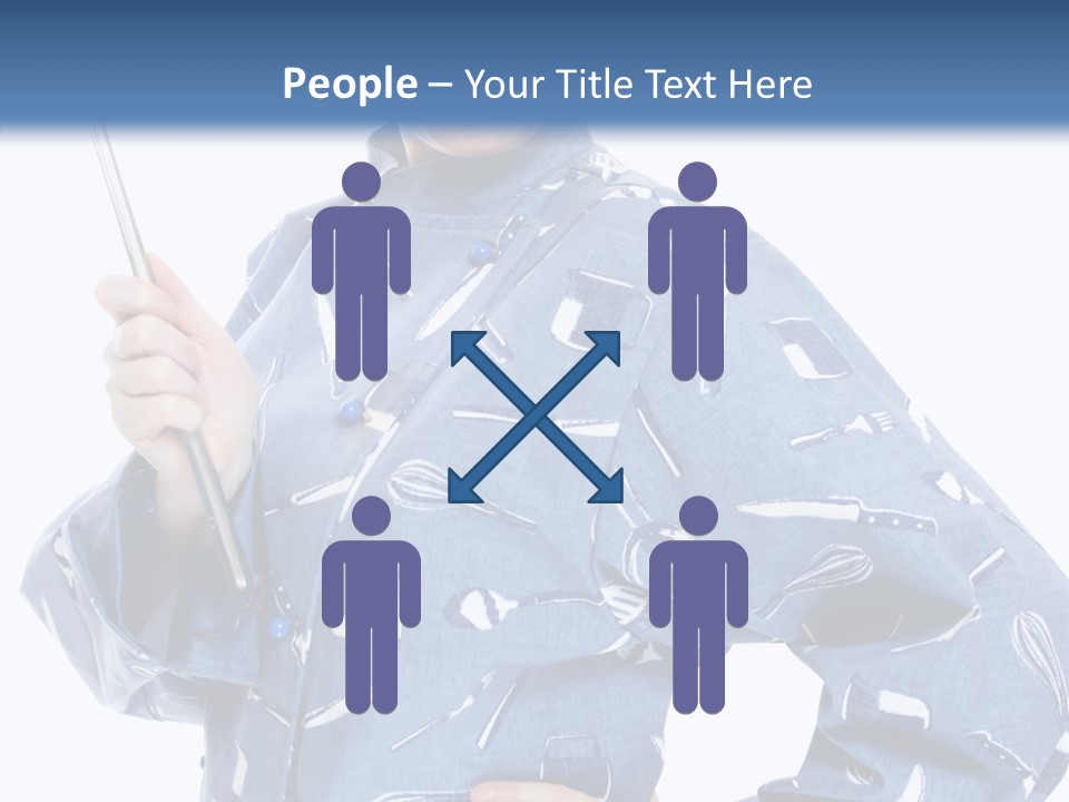 Women Hat Kitchen PowerPoint Template