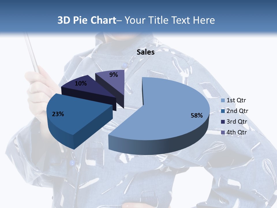 Women Hat Kitchen PowerPoint Template