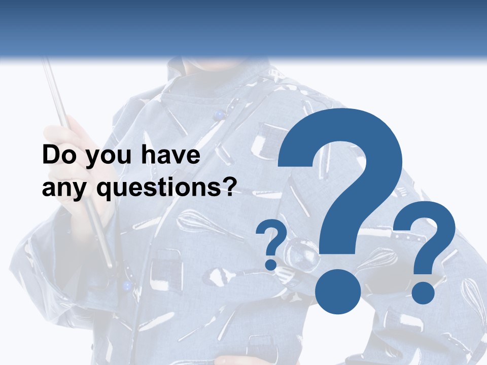 Women Hat Kitchen PowerPoint Template