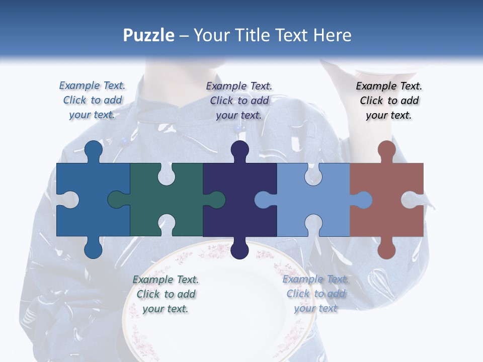 Noodles Vitamins Dishes PowerPoint Template