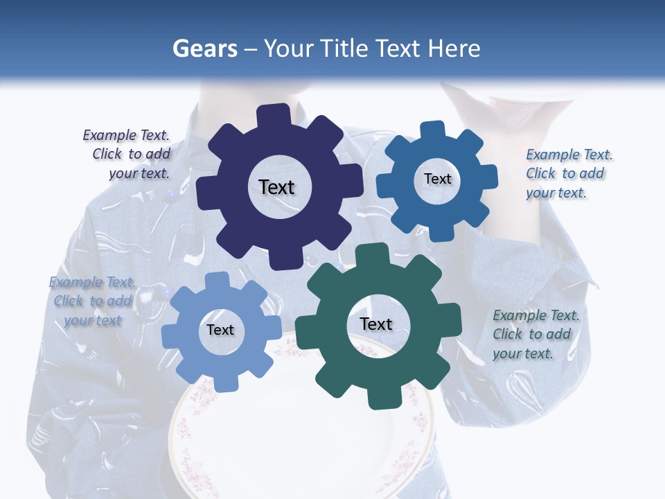 Noodles Vitamins Dishes PowerPoint Template