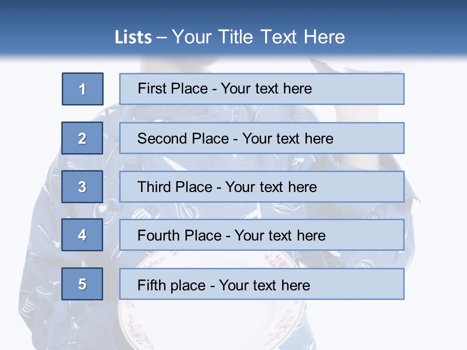 Noodles Vitamins Dishes PowerPoint Template