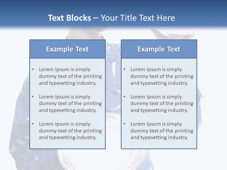 Noodles Vitamins Dishes PowerPoint Template