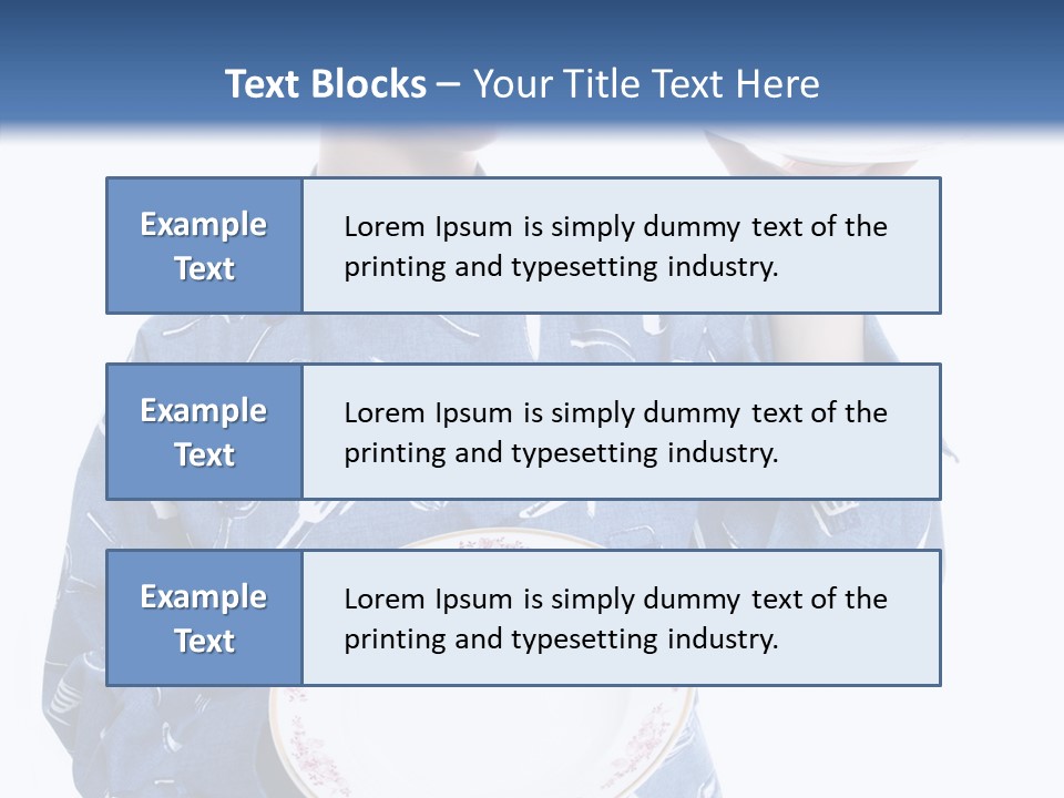 Noodles Vitamins Dishes PowerPoint Template