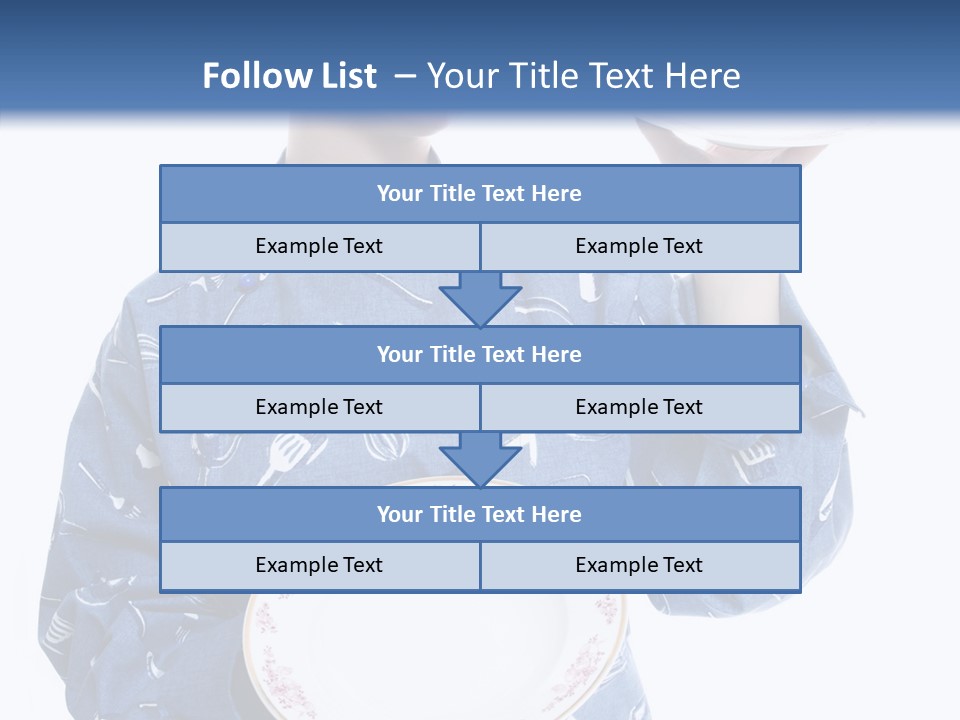 Noodles Vitamins Dishes PowerPoint Template