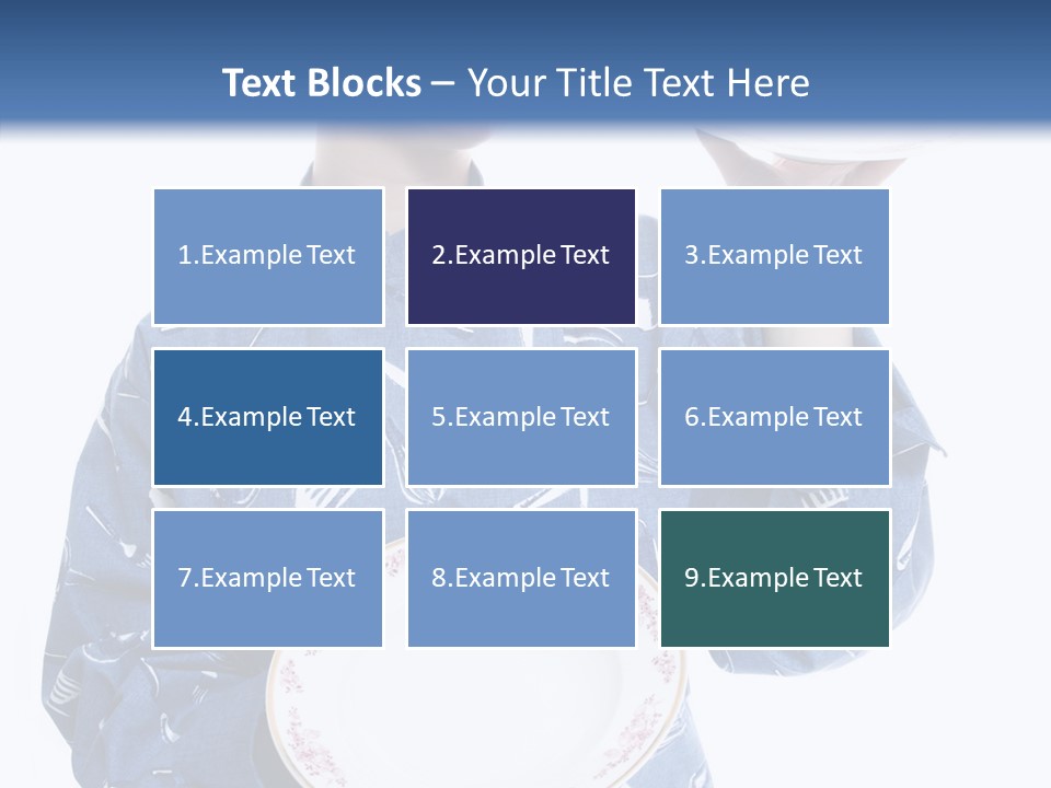 Noodles Vitamins Dishes PowerPoint Template