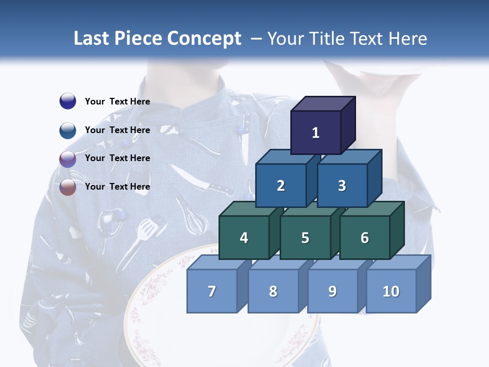 Noodles Vitamins Dishes PowerPoint Template