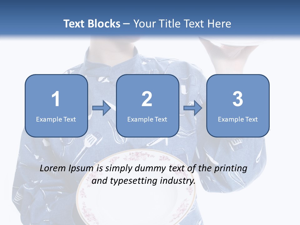 Noodles Vitamins Dishes PowerPoint Template