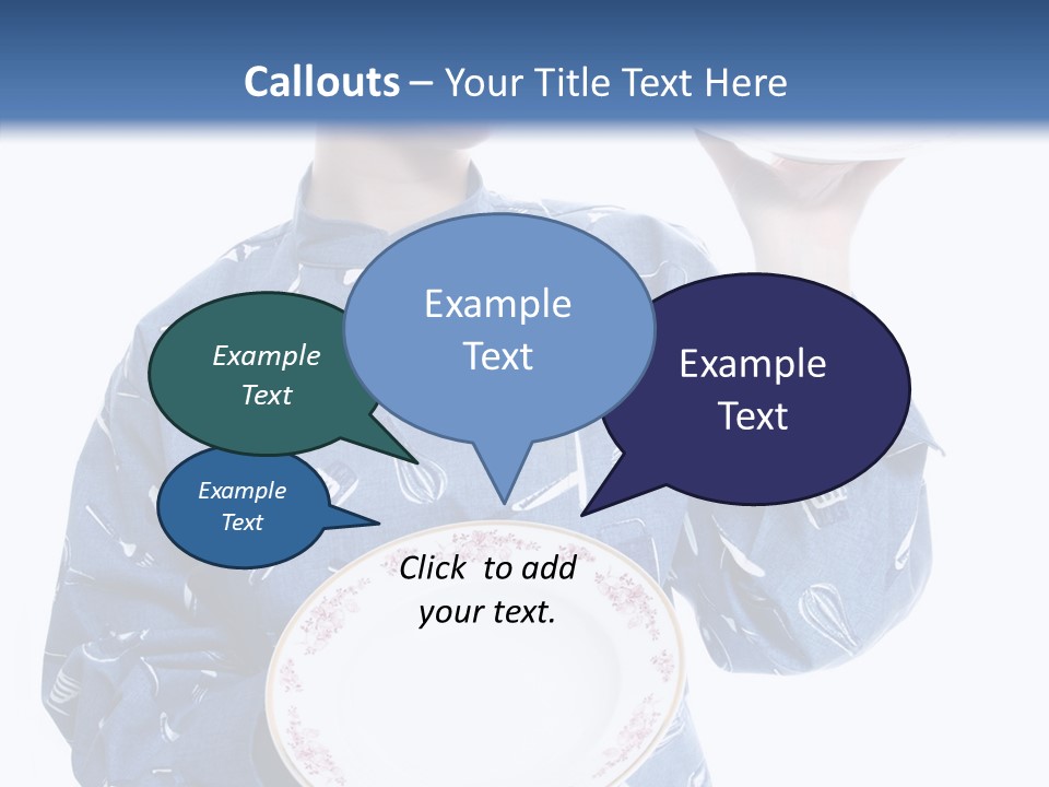 Noodles Vitamins Dishes PowerPoint Template