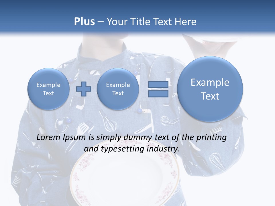 Noodles Vitamins Dishes PowerPoint Template