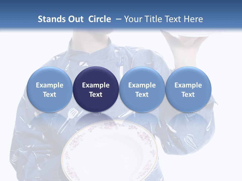 Noodles Vitamins Dishes PowerPoint Template