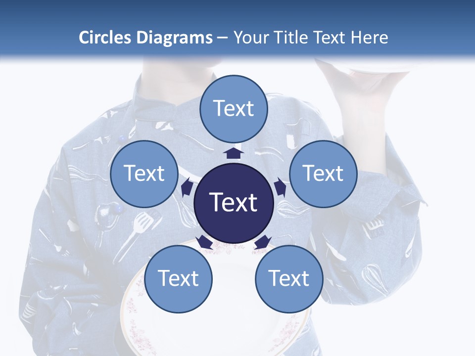 Noodles Vitamins Dishes PowerPoint Template