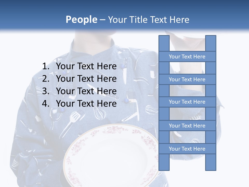Noodles Vitamins Dishes PowerPoint Template