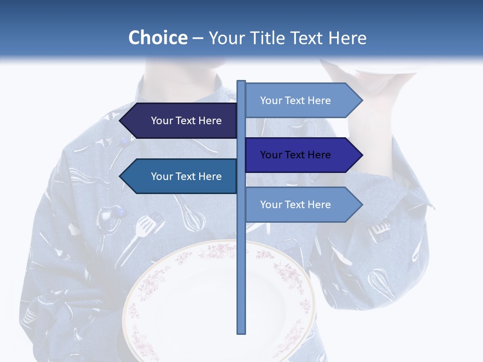 Noodles Vitamins Dishes PowerPoint Template