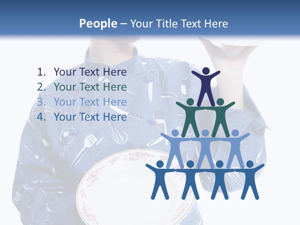 Noodles Vitamins Dishes PowerPoint Template