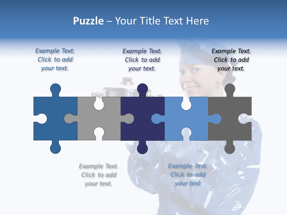 Cooking Clean Entree PowerPoint Template