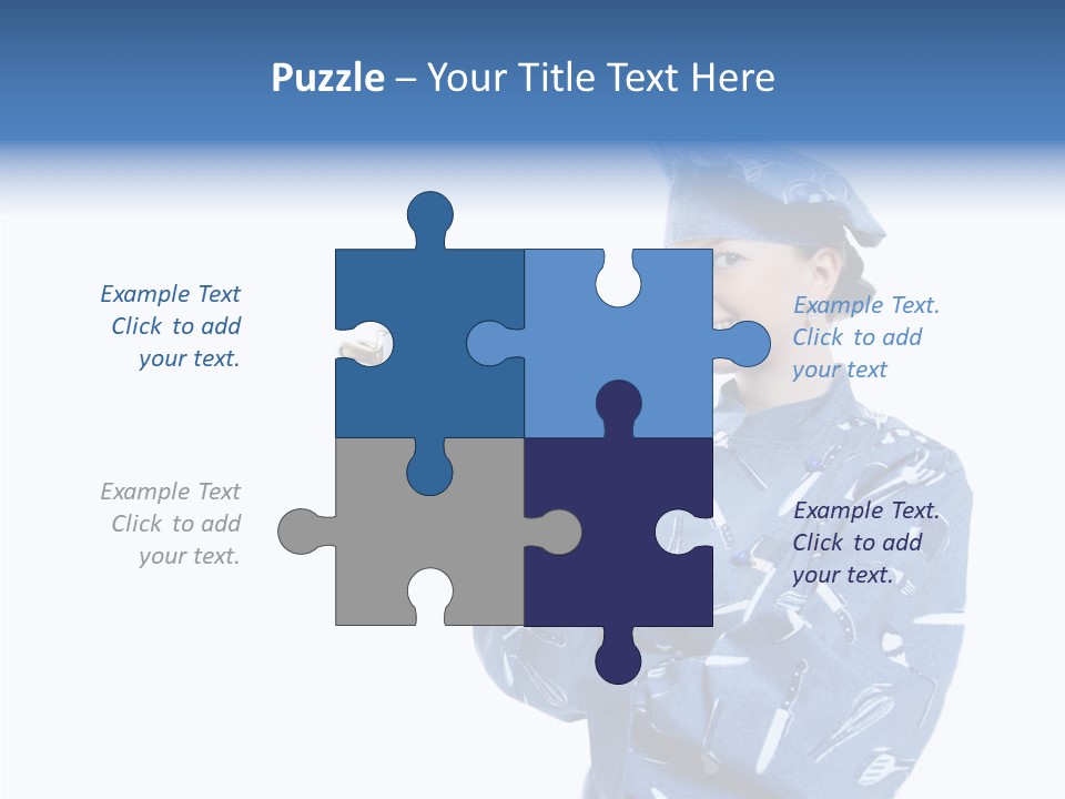 Cooking Clean Entree PowerPoint Template