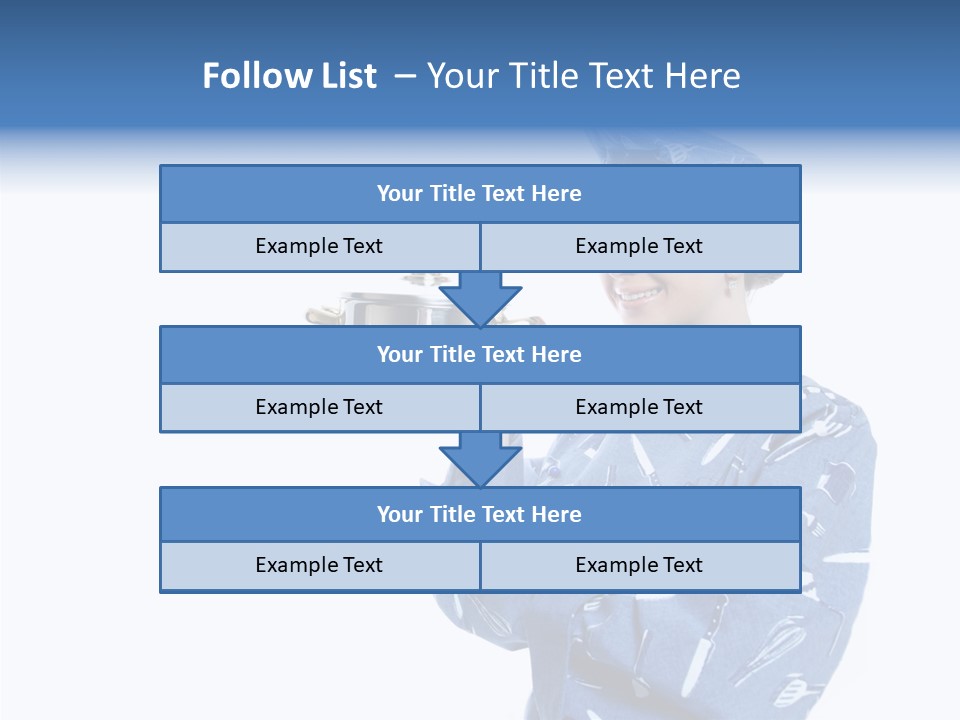 Cooking Clean Entree PowerPoint Template