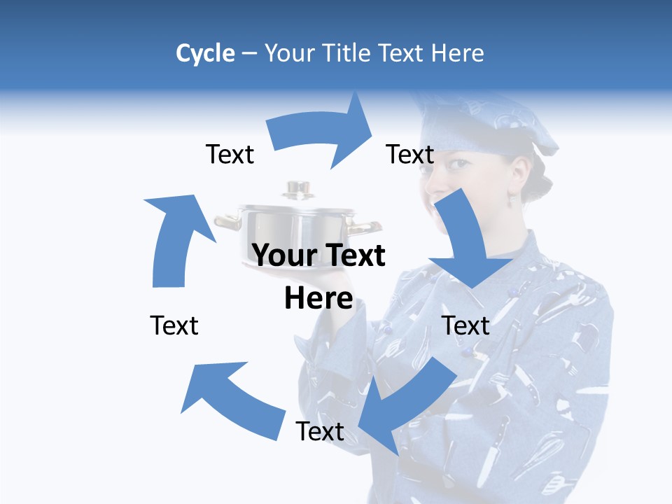 Cooking Clean Entree PowerPoint Template