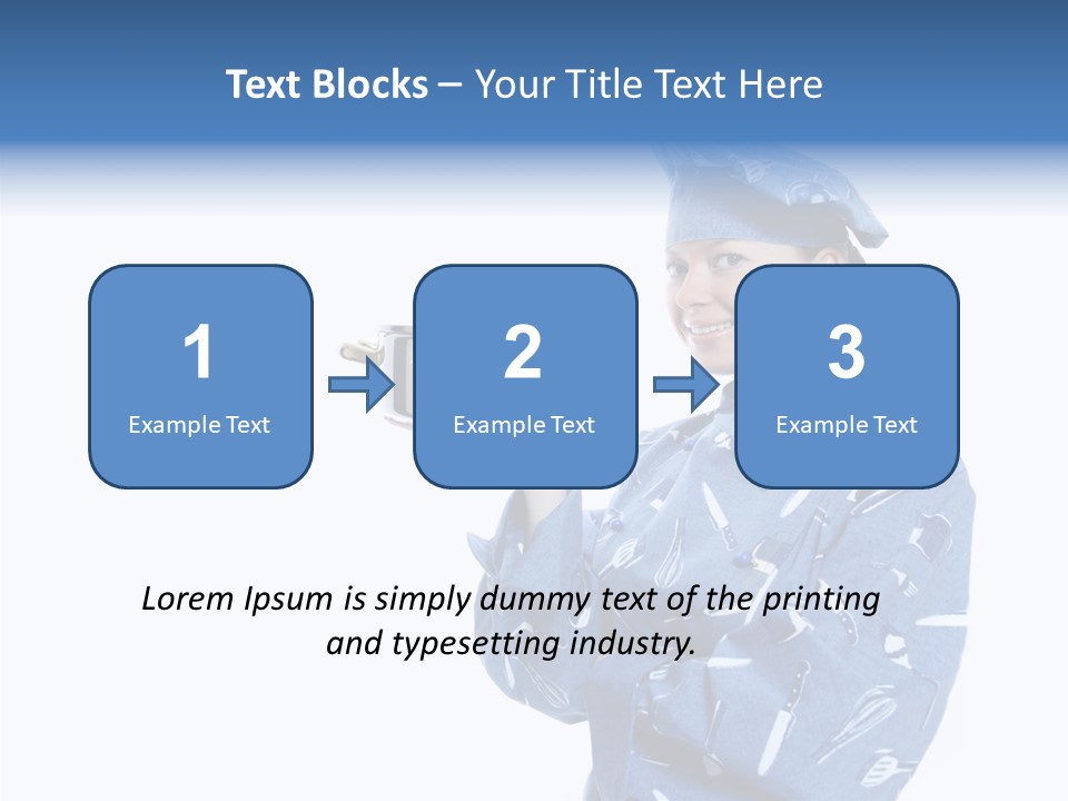 Cooking Clean Entree PowerPoint Template